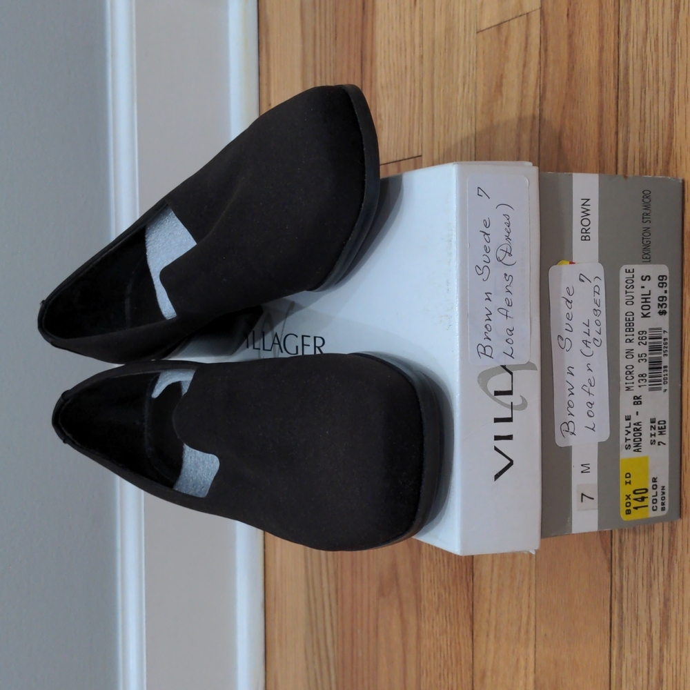 Brand New Villager by Liz Claiborne Suede Loafers